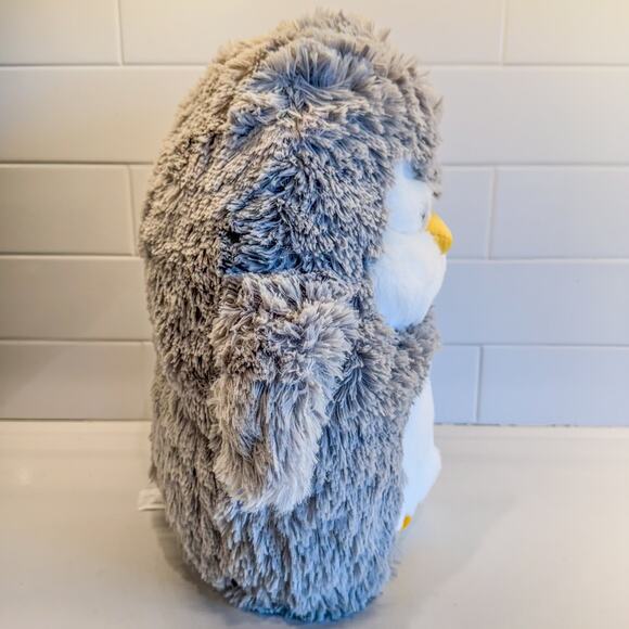 NWT-13" Suzzipals Grey/White Penguin Plush Hug Pillow-Plush Toy, Children's Toy - Picture 3 of 6